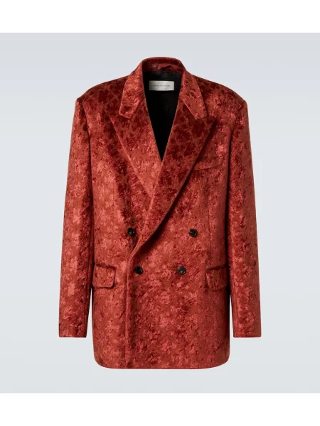 Sacou Dries Van Noten portocaliu