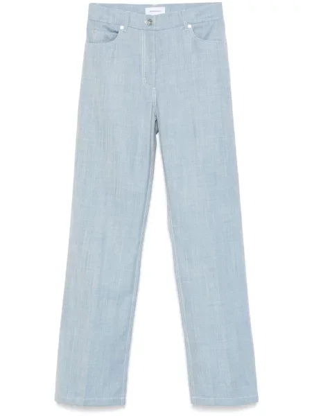 Pantaloni Ferragamo albastru