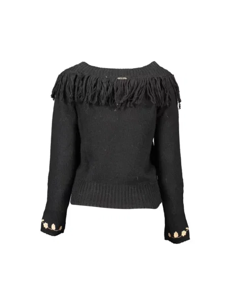 Sweter Blugirl wełniany czarny