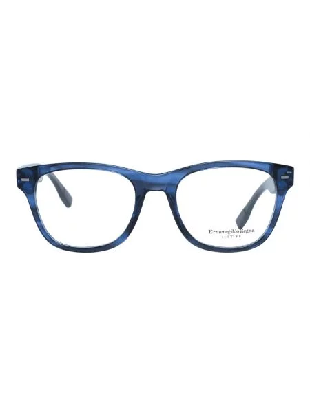 Okulary przeciwsłoneczne Ermenegildo Zegna niebieskie