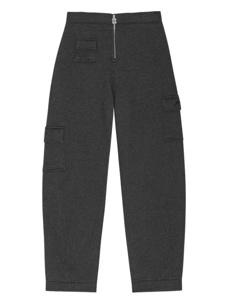 Pantaloni cargo Ganni gri