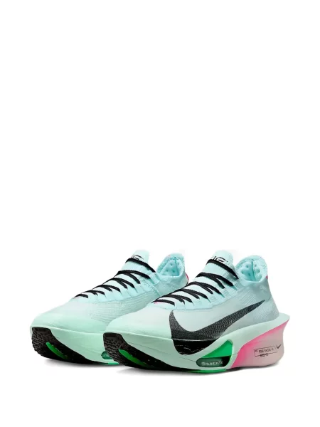 Sneakerși Nike Air Force 1 alergare plasă cu strasuri verde