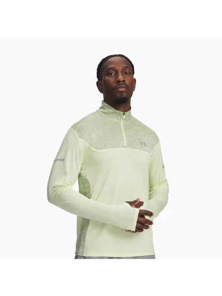 Mikina Under Armour Tech Utility fade green/steel zelená