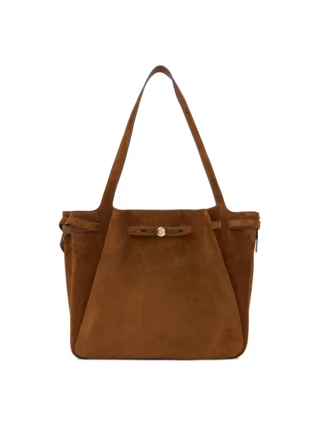 Shopperka Tory Burch brązowa