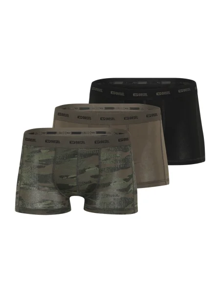 DIESEL Boksarice DAMIEN oliva / svetlo zelena črna