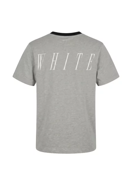 Tricou Off-white cu imagine alb