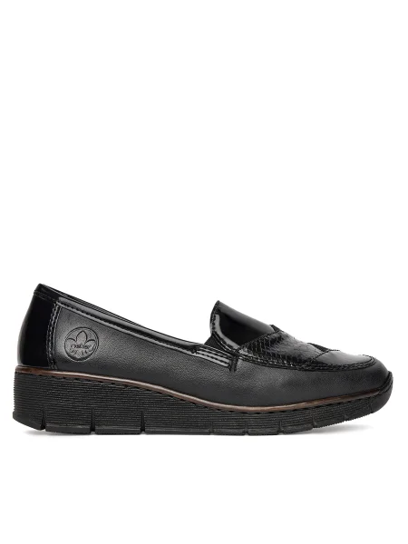 Rieker Pantofi negru