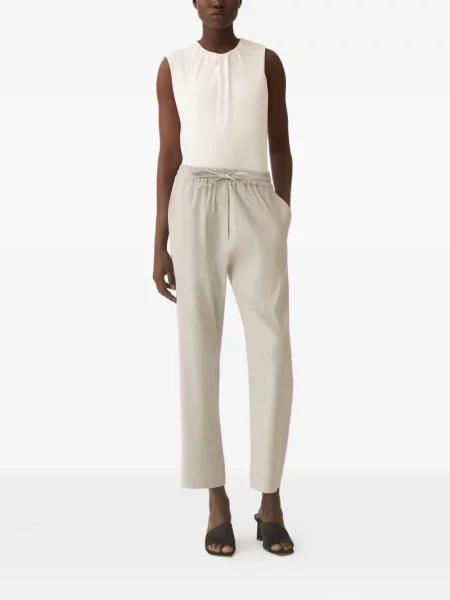 Pantaloni Fabiana Filippi alb