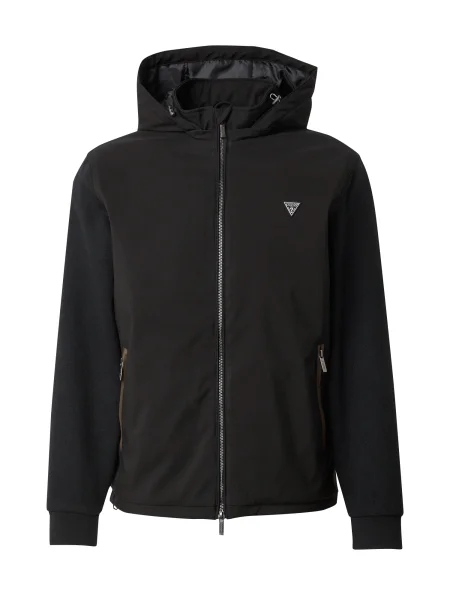 GUESS Geacă de primăvară-toamnă negru