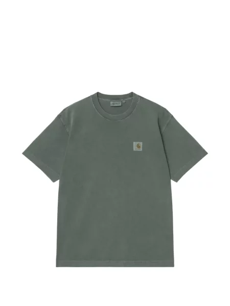 Tricou Carhartt Wip cu autograf verde