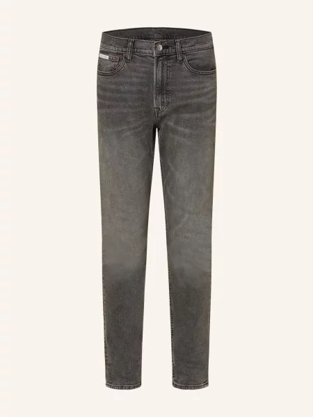 Jeansy Calvin Klein Jeans šedé