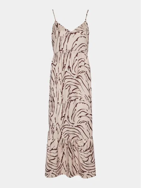 Pieces Rochie de vară Sade Wide Fit bej