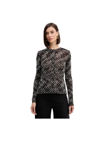 Missoni kardigan z wełną brązowy