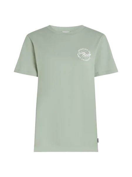 O'NEILL Tricou verde pastel / murdar alb