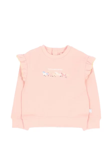 Bluza dziecięca Stella Mccartney różowa