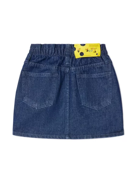 Spódnica jeansowa dziecięca Off-white biała