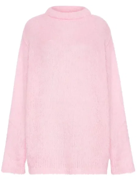 Pulover Mm6 Maison Margiela tricotate roz