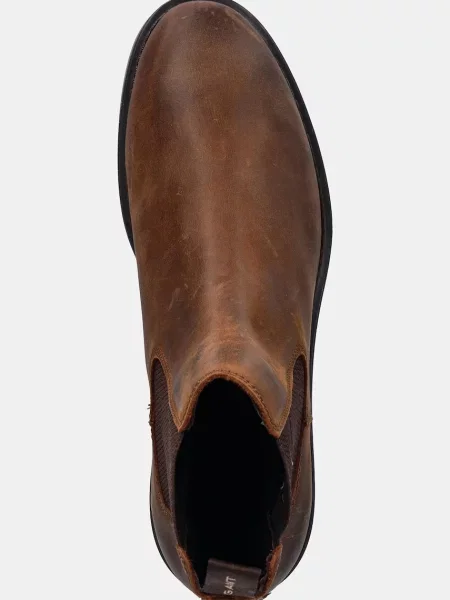Шкіряні черевики Gant Prepdale коричневий