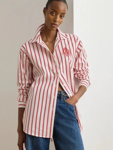 Lauren Ralph Lauren koszula czerwona