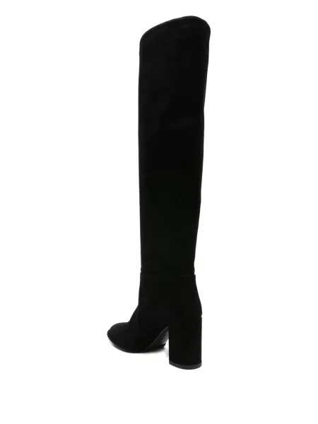 Botine Le Silla din piele de căprioară negru