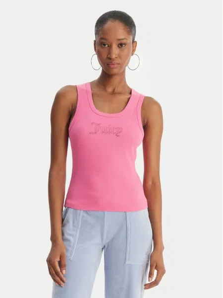 Juicy Couture Felső Thin Strap rózsaszín