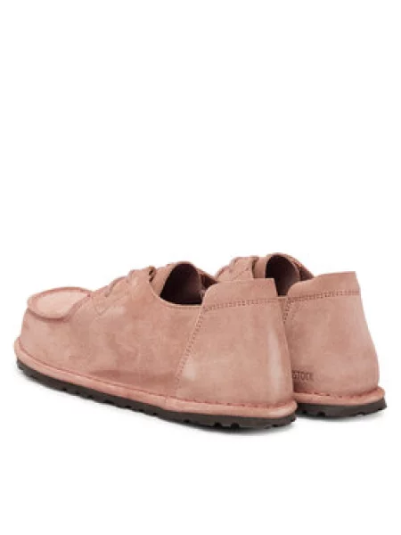 Nėriniuotos mokasinai Birkenstock rožinė