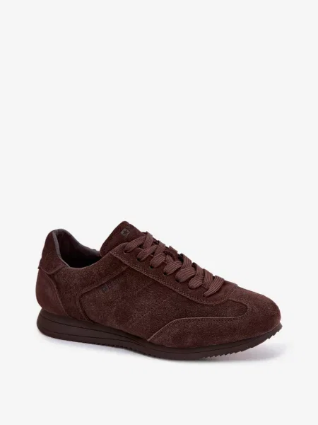 Teniși Big Star Shoes din piele maro