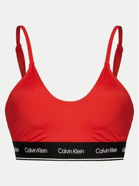 Calvin Klein Swimwear Bikini partea de sus roșu