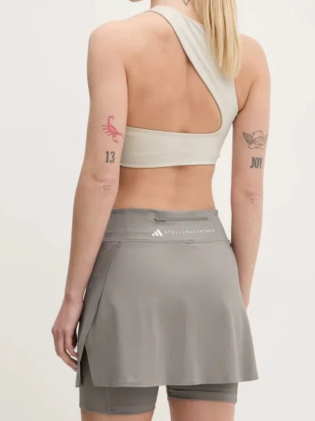 Adidas By Stella Mccartney Spódnica Golfowa Truenature grau szara