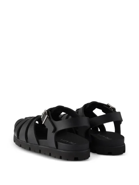 Sandale Prada cu autograf negru