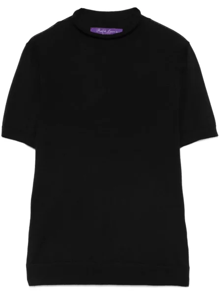 Tricou Ralph Lauren Collection tricotate negru