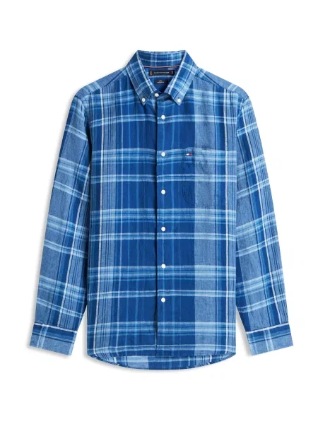 TOMMY HILFIGER Košile / nebeská modř modrá