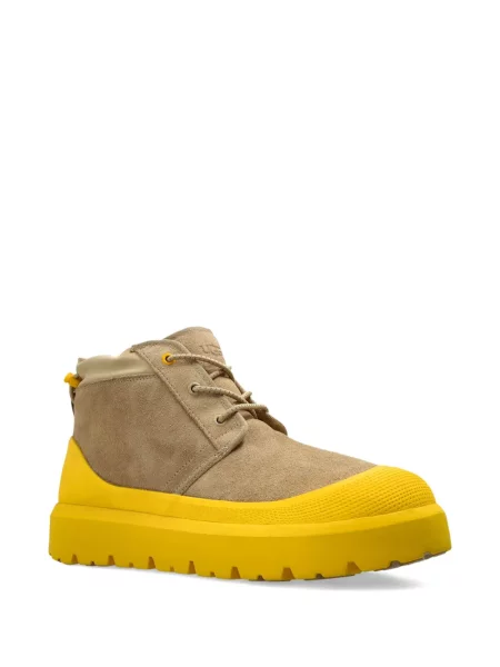 Botine Ugg cu șireturi din piele de căprioară