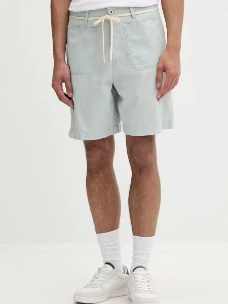 Kenzo pantaloni scurți bărbați din albastru