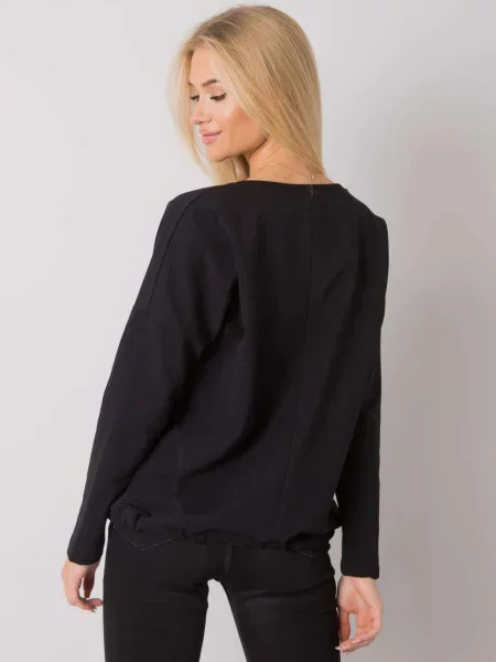 Bluză Fashionhunters negru