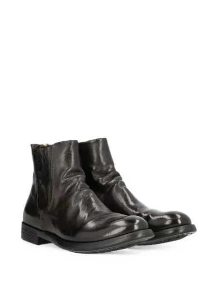 Botine chelsea Officine Creative din piele maro