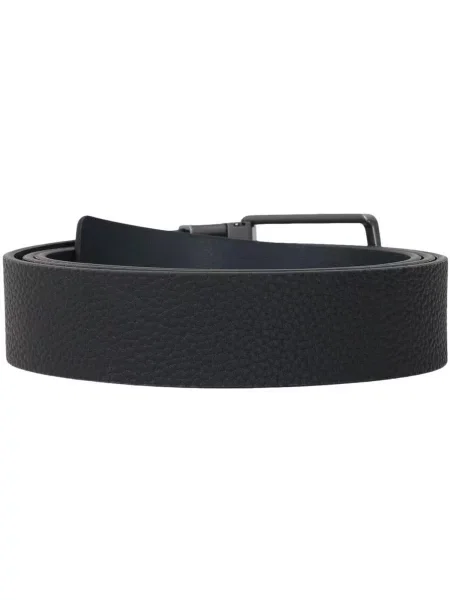 Cu centură curea Armani Exchange din piele negru