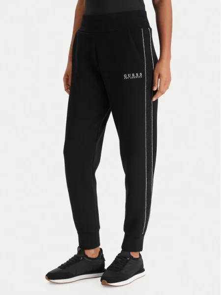 GUESS Pantaloni VICTOIRE' negru
