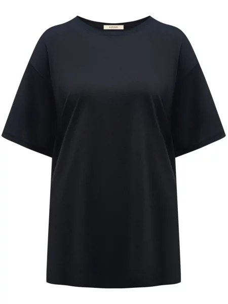 Tricou 12 Storeez de mătase negru