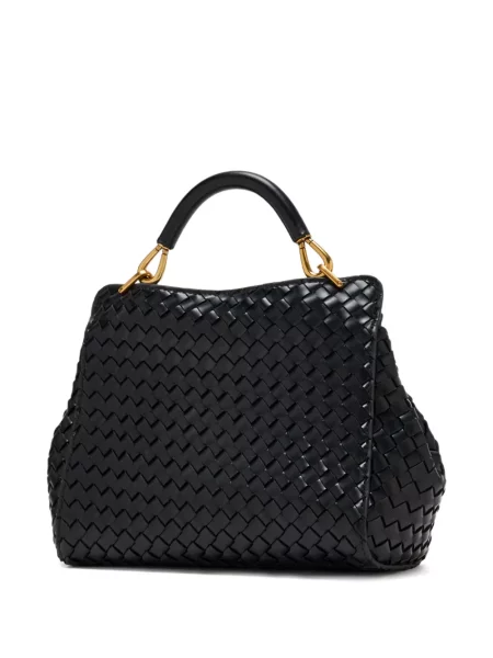 Top Jw Pei din piele negru