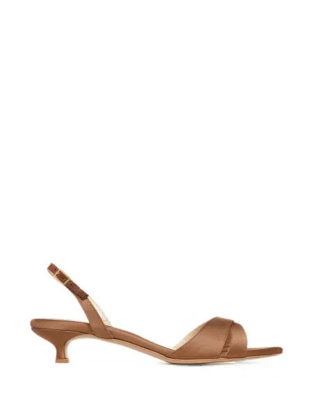 Sandale Ginissima slingback maro