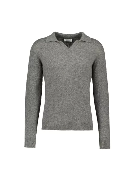 Sweter Roberto Collina szary