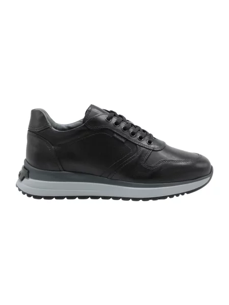Sneakersy Nerogiardini skórzane czarne