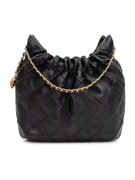 Torebka Tory Burch skórzana z nadrukiem czarna