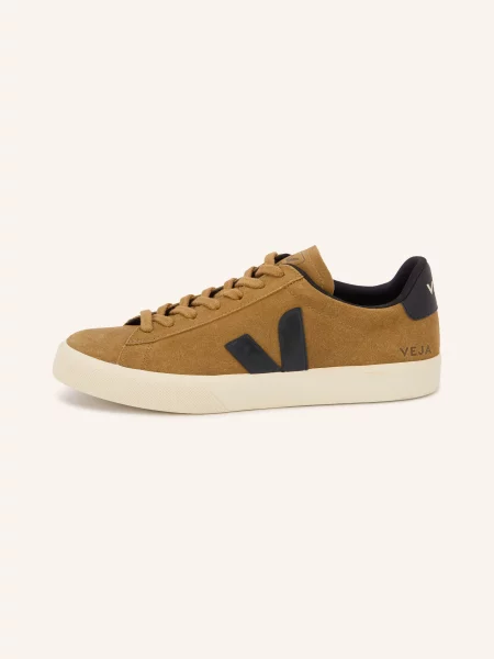 Veja Sneakersy Campo velbloudí černá