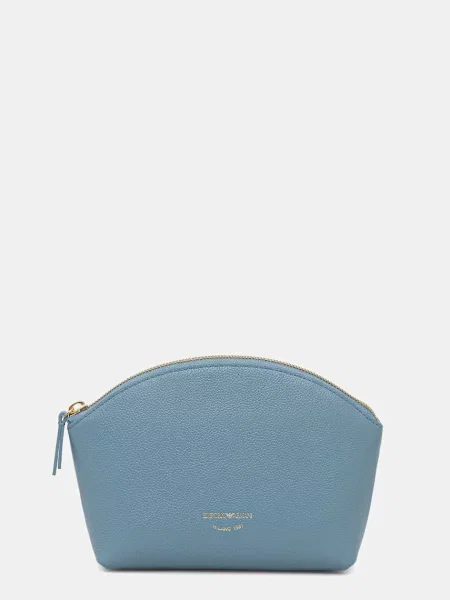 Pungă cosmetică Emporio Armani turcoaz