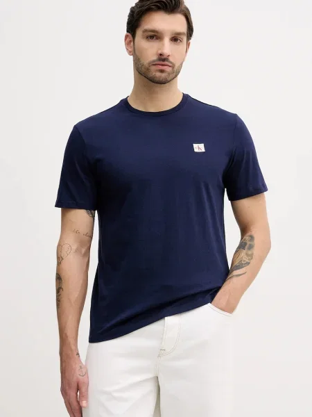 Calvin Klein Jeans kratka majica paket 2 kosov modra