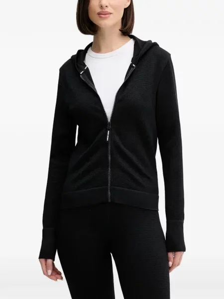 Hanorac cu glugă Dkny negru