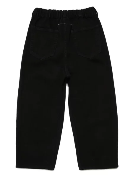Jeansy dziecięce Mm6 Maison Margiela czarne