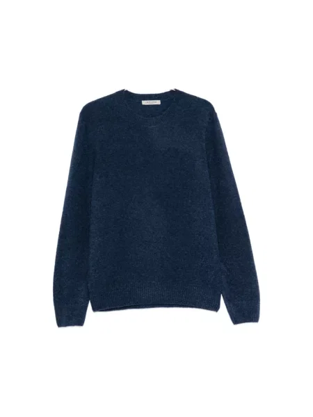 Sweter La Fileria niebieski